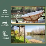 Au Bord De L'eau, Nature, Velo & Peche - Location De En Dordogne - L'instant De L'isle * Saint-Front-de-Pradoux