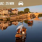 Au Bord De L'eau, Nature, Velo & Peche - Location De En Dordogne - L'instant De L'isle *