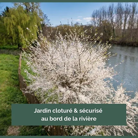 Au Bord De L'eau, Nature, Velo & Peche - Location De En Dordogne - L'instant De L'isle *