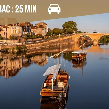 Au Bord De L'eau, Nature, Vélo&pêche - Location De En Dordogne - L'instant De L'isle *